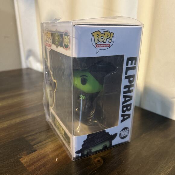 Funko POP Movies: Elphaba - Wicked - 1696- BOX IS IN A PROJECTIVE OUTTER CASE - Picture 4 of 9